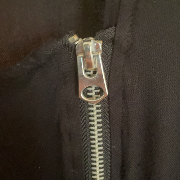 Love Tree Small Black Zip Up Tunic Style Shirt - Picture 9 of 10